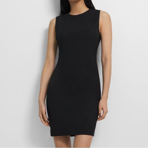 Theory Dresses & Skirts - NWOT THEORY Sleeveless Fitted Dress in Good Wool, Nocturne Navy, Size 10
